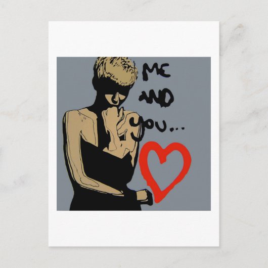 'Graffiti Mode Design' Briefkaart (Voorkant)