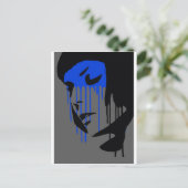 'Graffiti Mode Design' Briefkaart (Staand voorkant)