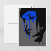 'Graffiti Mode Design' Briefkaart (Voorkant / Achterkant)