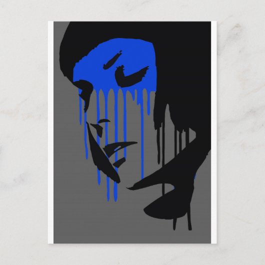 'Graffiti Mode Design' Briefkaart (Voorkant)