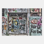 Graffiti Modern Cool Urban Street Art Inpakpapier Vel (Voorkant 2)