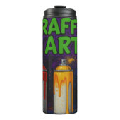 Graffiti-Mok Tumbler Thermosbeker (Voorkant)