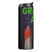Graffiti-Mok Tumbler Thermosbeker (Gedraaid links)