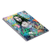 Graffiti Mona Lisa Street Art Notitieboek (Rechterzijde)