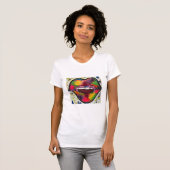 Graffiti Mond T-shirt (Voorkant volledig)