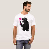 graffiti monkey t-shirt (Voorkant volledig)
