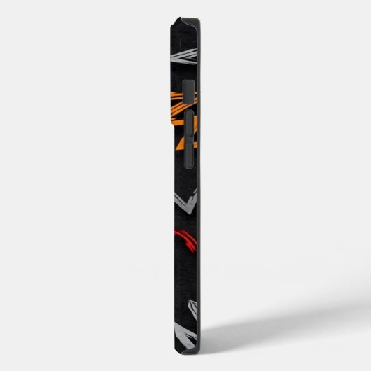 Graffiti monogram Hoesje-Mate iPhone hoes (Achterkant / Links)