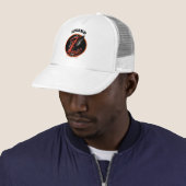Graffiti Monogram Letter "L" Aanpasbaar Trucker Pet (In situ)