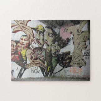 Graffiti : Mostar (Herzégovine) - Legpuzzel