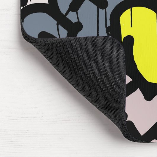 Graffiti Mousepad Muismat (Hoek)