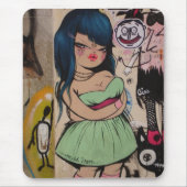 "Graffiti" Mousepad Muismat (Voorkant)