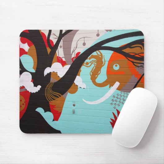 "Graffiti" Mousepad Muismat (Met muis)