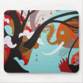 "Graffiti" Mousepad Muismat (Voorkant)