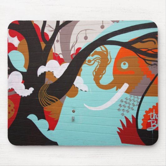 "Graffiti" Mousepad Muismat (Voorkant)
