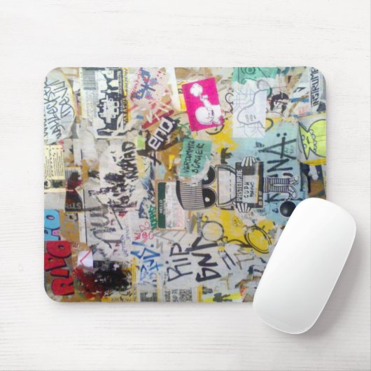 Graffiti Mousepad Muismat (Met muis)