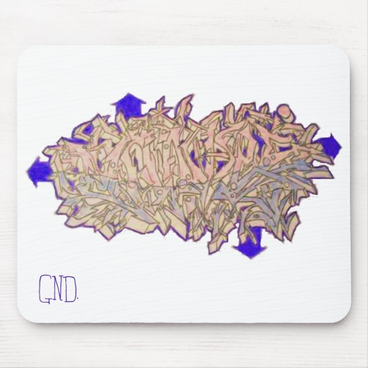 Graffiti Muismat (Voorkant)