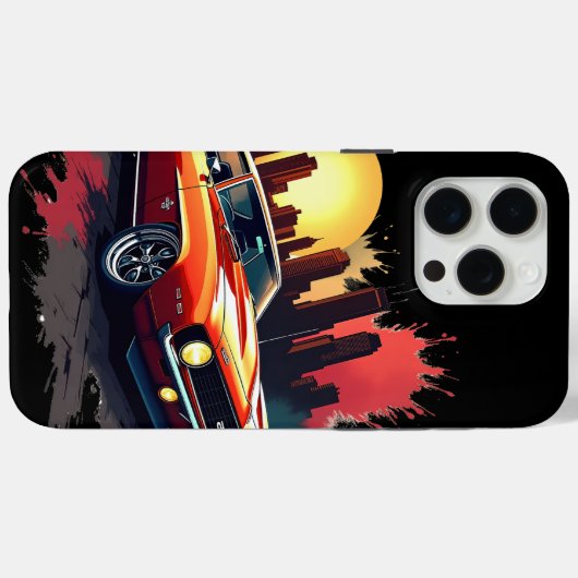 Graffiti Muscle Car Case-Mate iPhone Case (Achterkant (horizontaal))