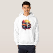 Graffiti Muscle Car Hoodie (Voorkant volledig)