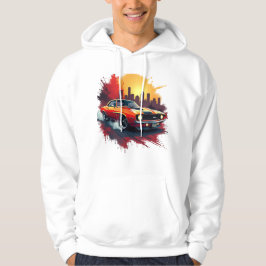 Graffiti Muscle Car Hoodie