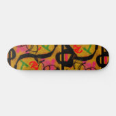 Graffiti muur kunst skateboard (Horizontaal)