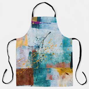 Graffiti-muur: Los Angeles straat. Schort