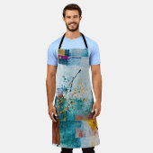 Graffiti-muur: Los Angeles straat. Schort (Gedragen)