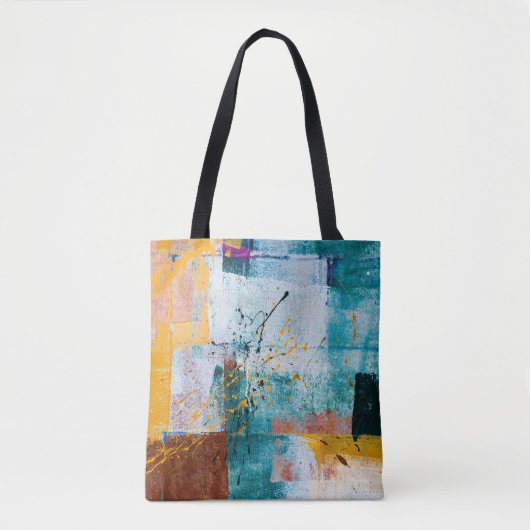 Graffiti-muur: Los Angeles straat. Tote Bag (Voorkant)