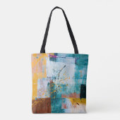 Graffiti-muur: Los Angeles straat. Tote Bag (Achterkant)
