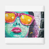 graffiti-muur magneet (Voorkant)