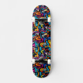 Graffiti-muur Persoonlijk Skateboard (Voorkant)