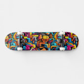 Graffiti-muur Persoonlijk Skateboard (Horizontaal)