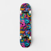 Graffiti-muur Persoonlijk Skateboard (Voorkant)