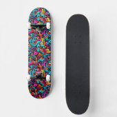 Graffiti-muur Persoonlijk Skateboard (Voorkant)