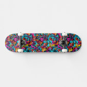 Graffiti-muur Persoonlijk Skateboard (Horizontaal)