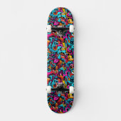 Graffiti-muur Persoonlijk Skateboard (Voorkant)