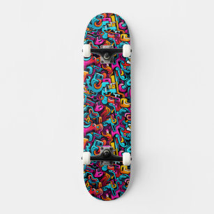 Graffiti-muur Persoonlijk Skateboard