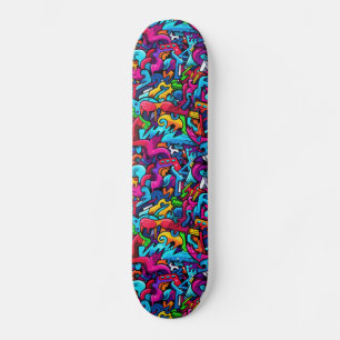 Graffiti-muur Persoonlijk Skateboard