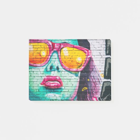 graffiti-muur post-it® notes (Voorkant)