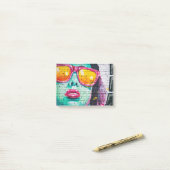 graffiti-muur post-it® notes (Op bureau)