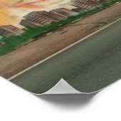 Graffiti-muur Poster (Hoek)