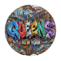 Graffiti-muurkunst in Queens New York