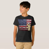 Graffiti muurkunst Love USA. T-Shirt (Voorkant volledig)