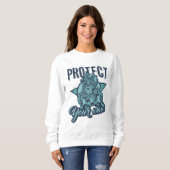 Graffiti Muurkunst T-Shirt | Urbane Straatkunst Sp (Voorkant volledig)
