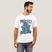 Graffiti Muurkunst T-Shirt | Urbane Straatkunst Sp (Voorkant volledig)
