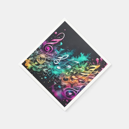 Graffiti-muziek Servet (Hoek)