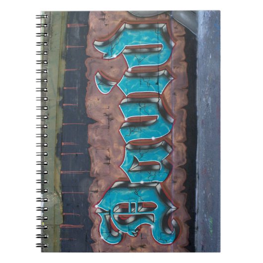 Graffiti Name Tag: David Notitieboek (Voorkant)