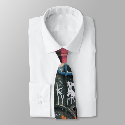 Graffiti Necktie Stropdas (Gebonden)
