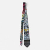 Graffiti Necktie Stropdas (Achterkant)