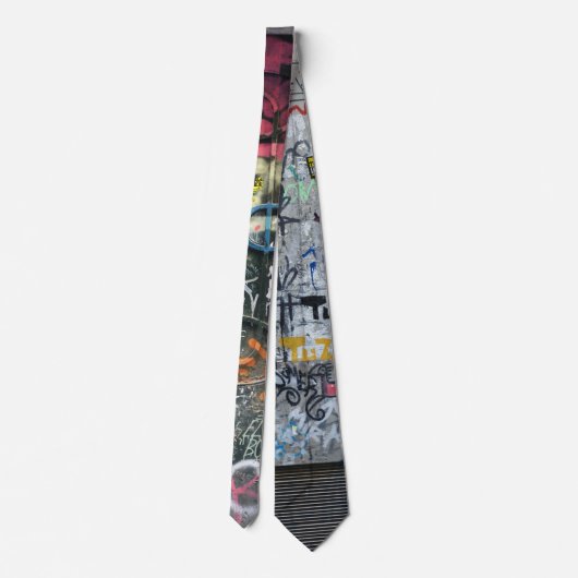 Graffiti Necktie Stropdas (Achterkant)