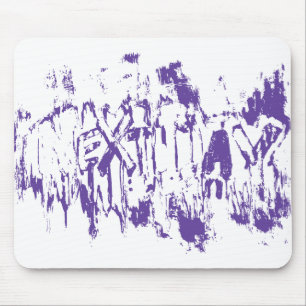 Graffiti Nextday Grunge Borstel Abstracte Typograf Muismat